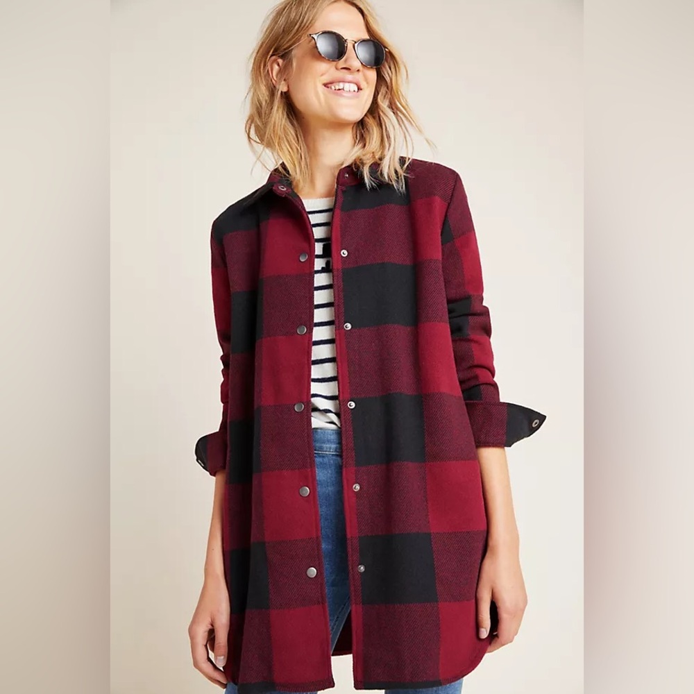 Anthropologie Eldridge Shirt Jacket